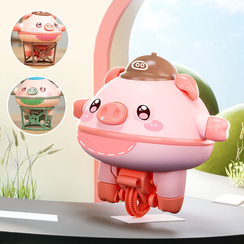 Fun & Cute Pig Balance Electric Toy for Kids