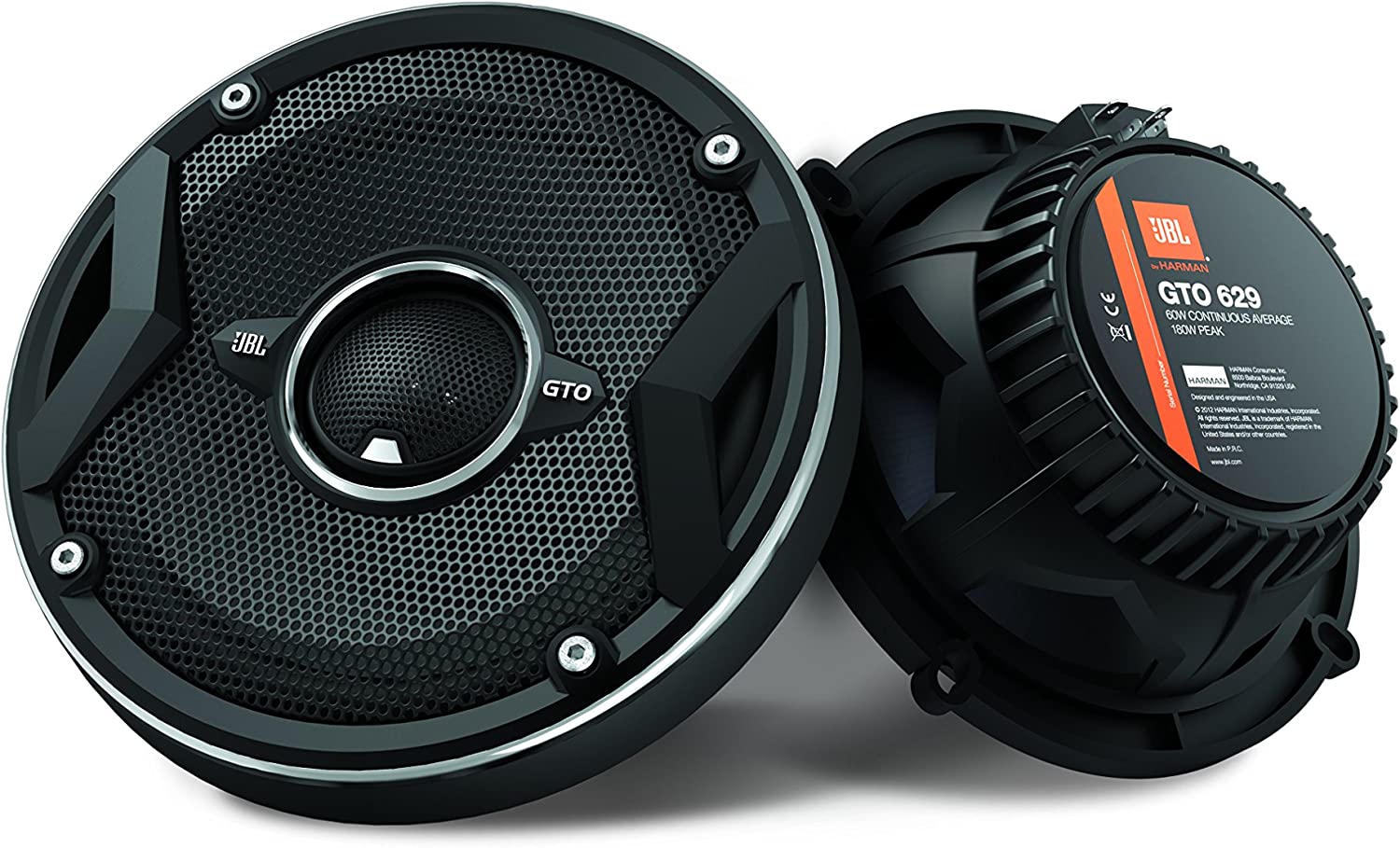 JBL GTO629 Premium 6.5-Inch Co-Axial Speaker - Set of 2