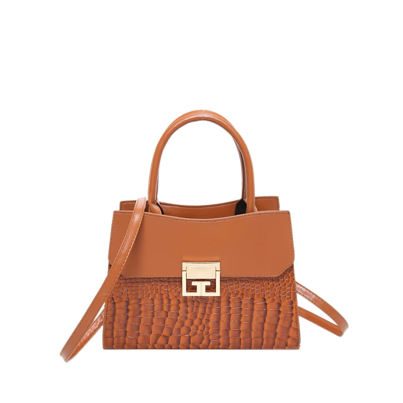 Soft Leather Mother Bag Western Style Messenger Bag Elegant Handbag Retro Shoulder Bag For Middle-Aged People