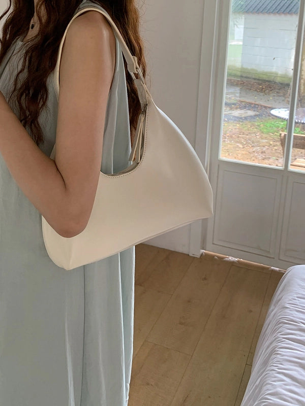Niche Bag Women's Bag French Stick Crescent Bag Women's Shoulder Bag Women's Handbag Texture Fashion Underarm Bag