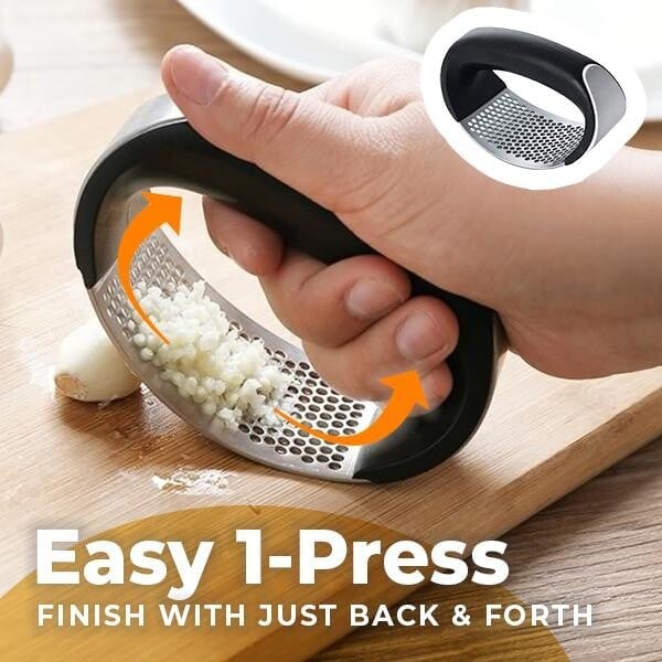 (🔥NEW YEAR 2022 SALE 45% OFF 🔥 - Special Offer Now) Stainless Steel Garlic Presser