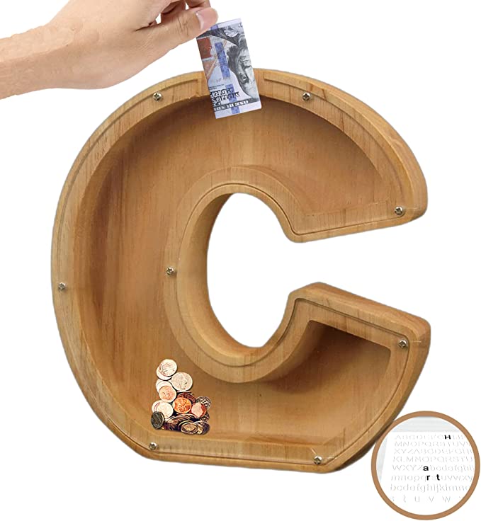 🔥Children's Day Specials - Piggy Bank-Wood Gift For Kids