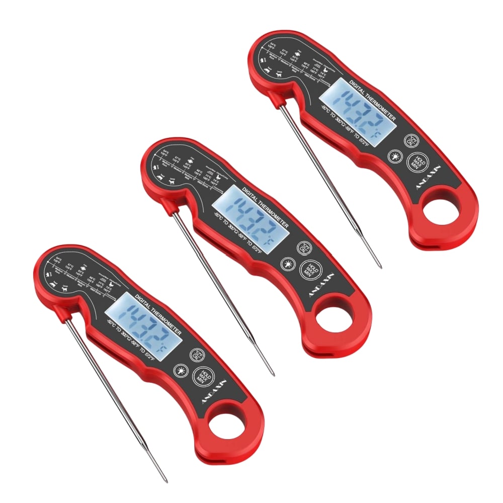 Meat Thermometer with Digital and LCD