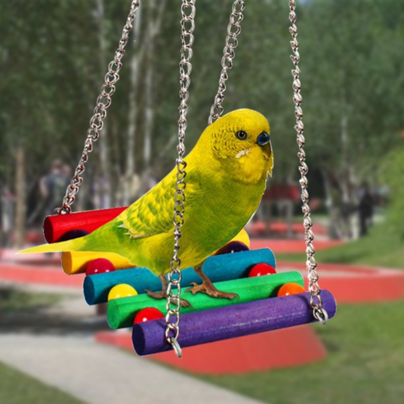7 Pieces Pet Parrot Chewing Bird Toys