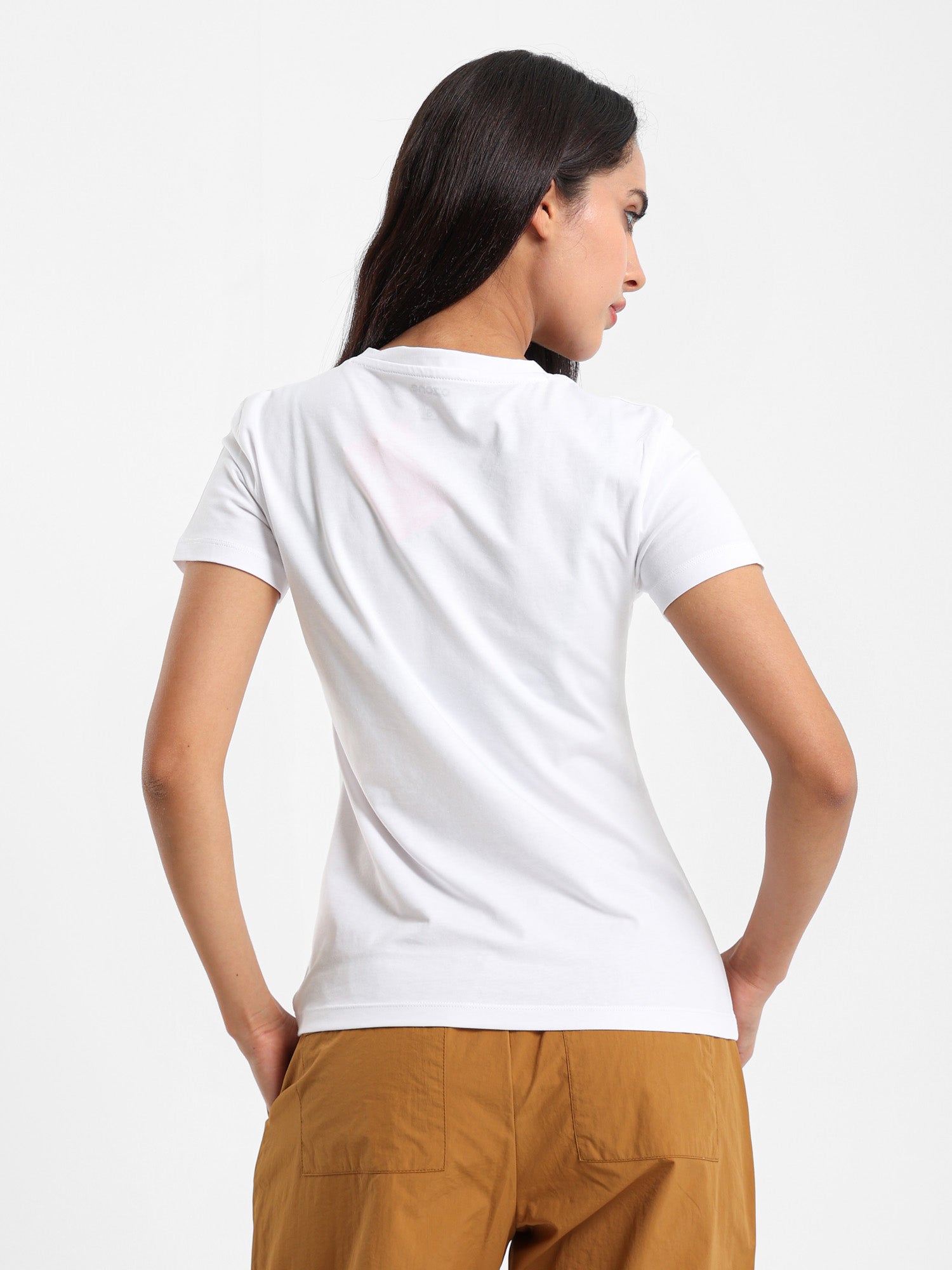 Fitted V-Neck T-Shirt