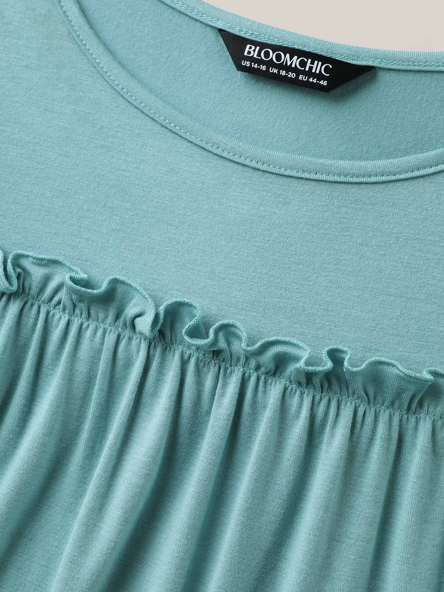 Supersoft Cotton Wood Ear Edge Top