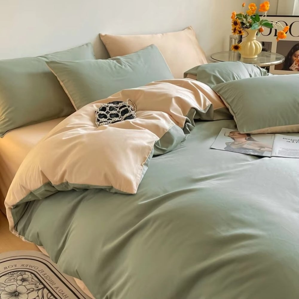 Cotton Quilt Cover | 3pcs Set