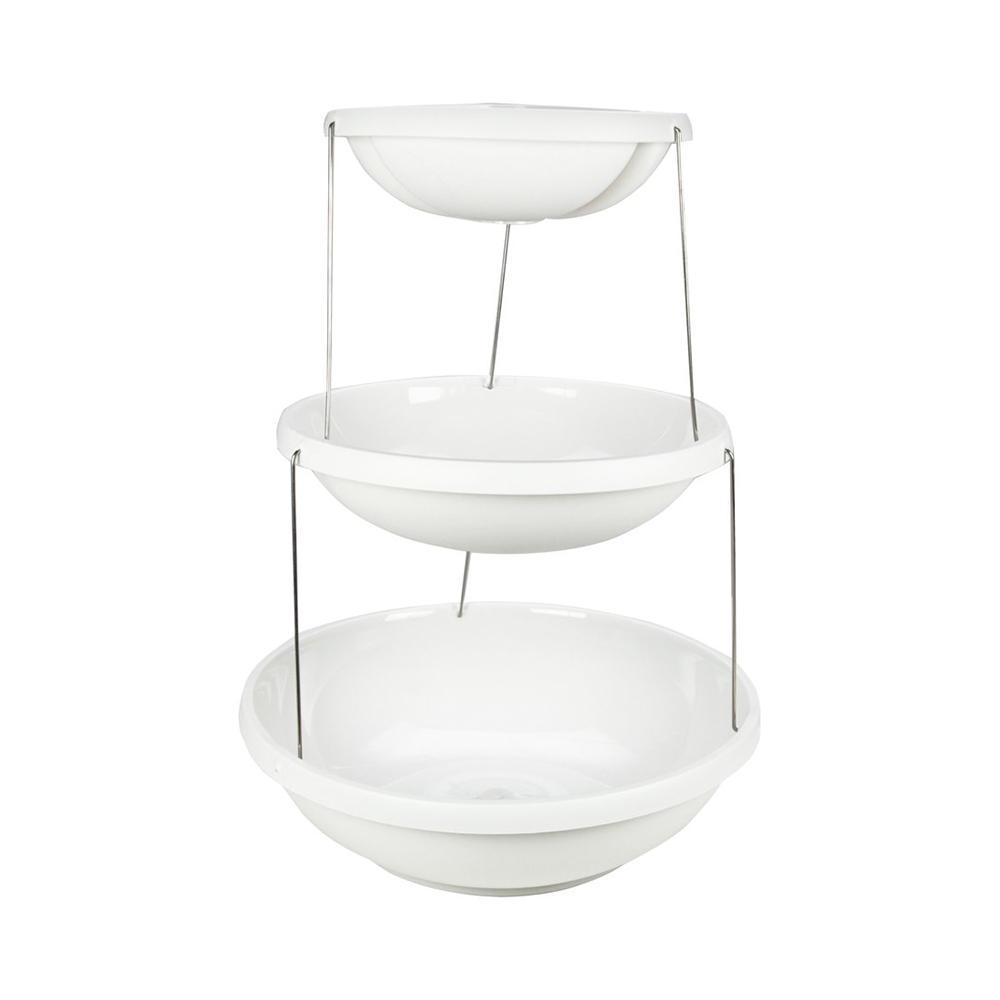 Fozzils Twistfold Party Bowls (3 Tiers)