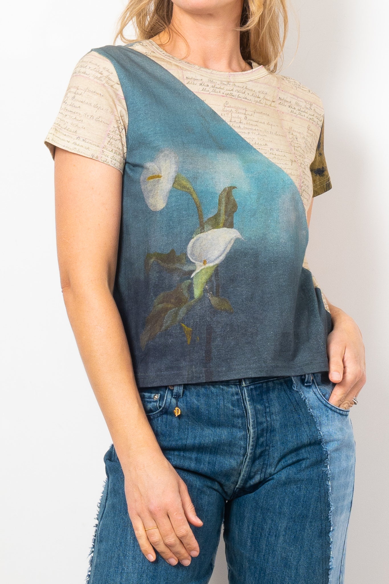 Circular by Maud Alice Dainty Artworks Cotton T-shirt