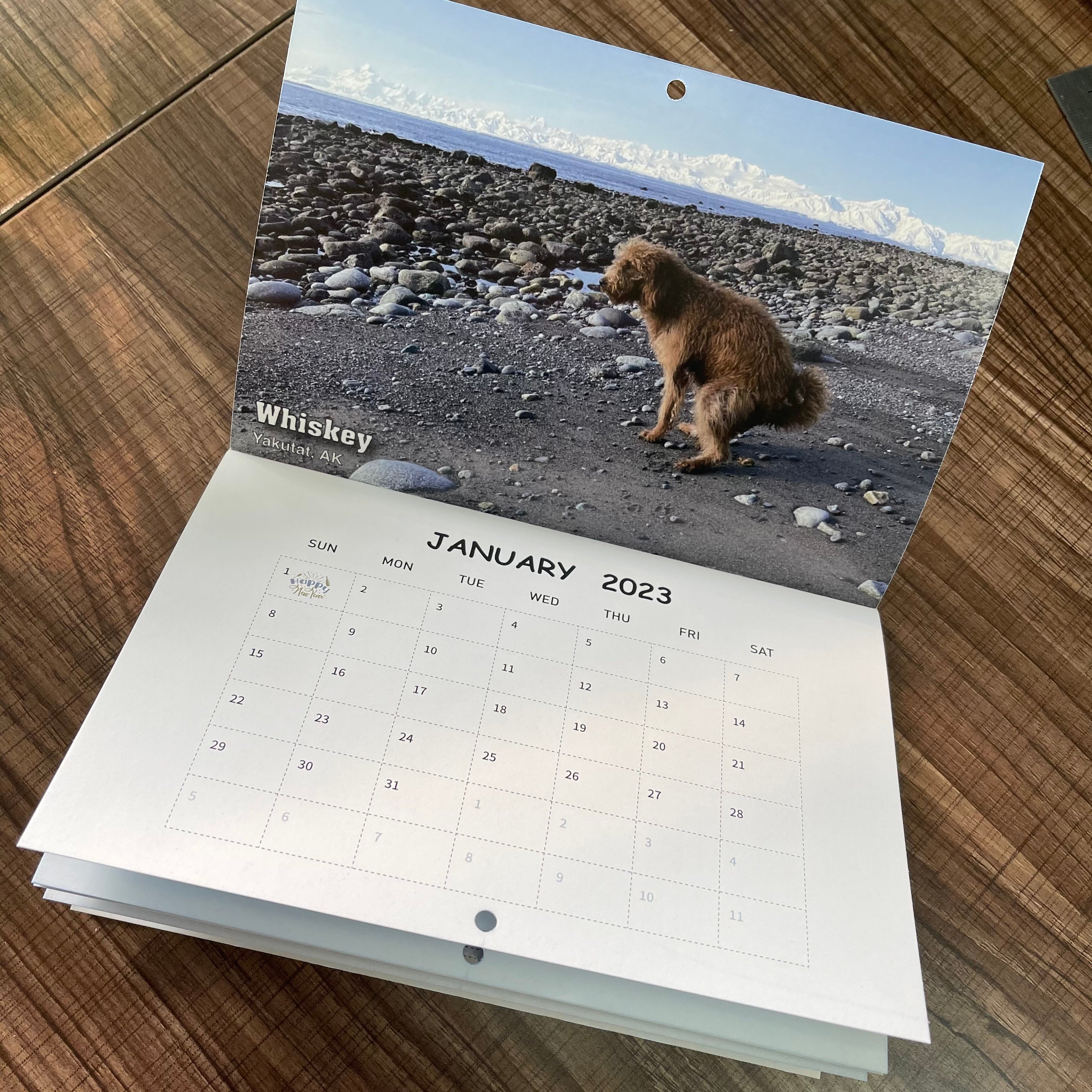 Funny Calendar Gift - Dog Poop Calendar