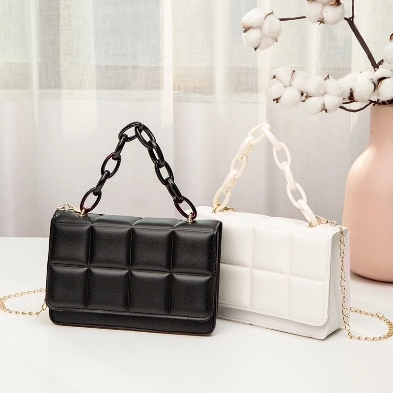 Small Pu Leather Square Bag