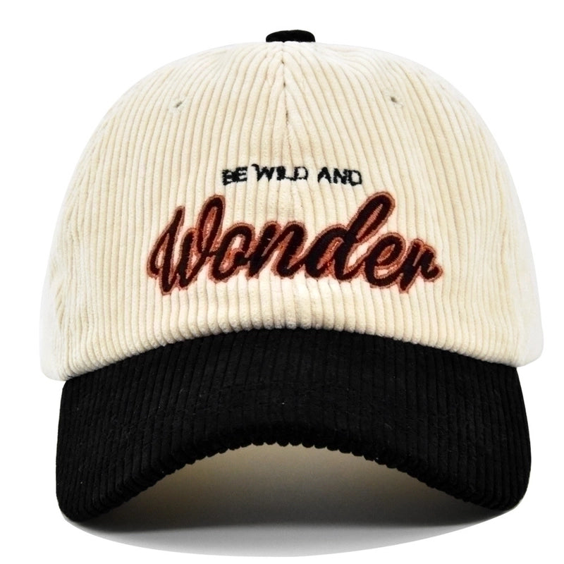 Unisex Fashion Letter Embroidery Flat Eaves Baseball Cap