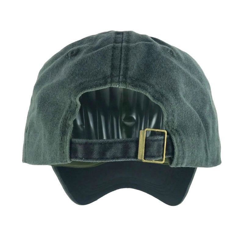 Summer And Autumn Outdoor Peaked Cap Female Couple Distressed Washed Baseball Cap Men's And Women's Pure Cotton Light Board Sun Hat