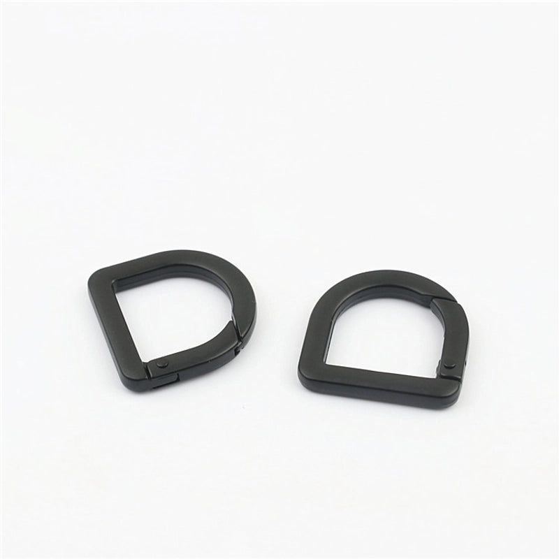 10 Pieces Zinc Alloy Solid Color Bag Hardware