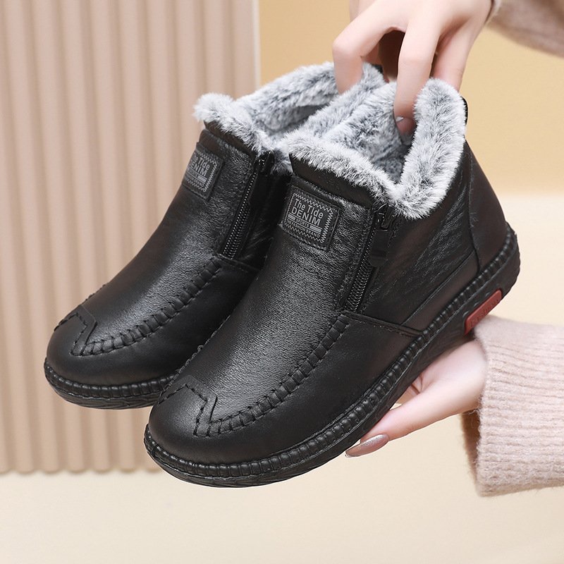 New fleece thickened warm snow boots