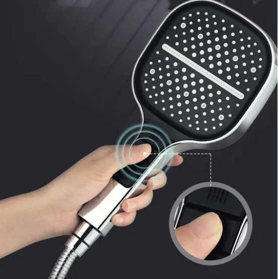 (🔥Last Day Promotion- SAVE 49% OFF)8-speed Oversized Panel Pressurized Shower Head-BUY 2 GET EXTRA 10% OFF & FREE SHIPPING