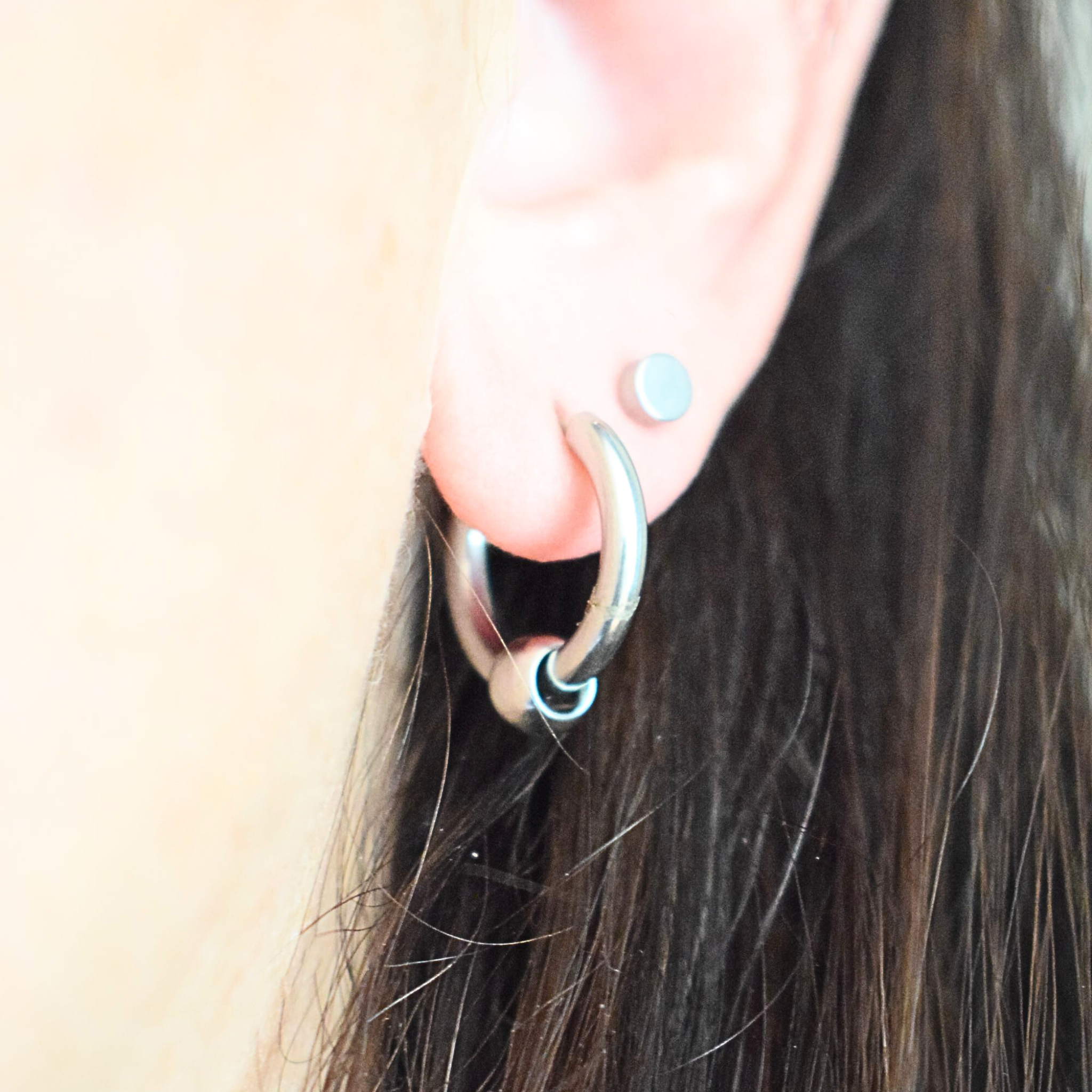4mm Double studs - Gold