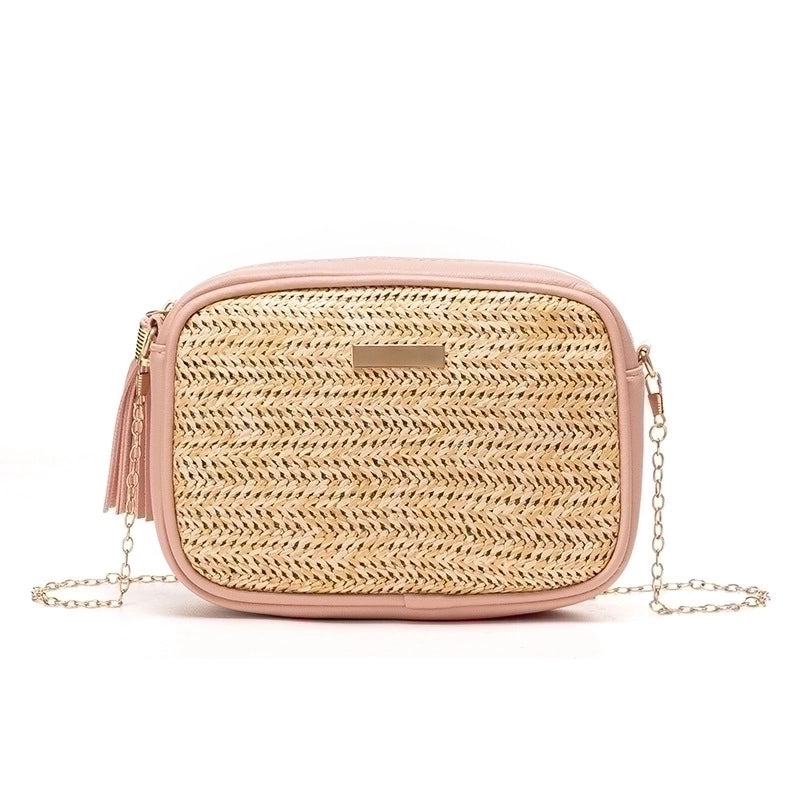 Women's Small Spring&summer Straw Fashion Shoulder Bag