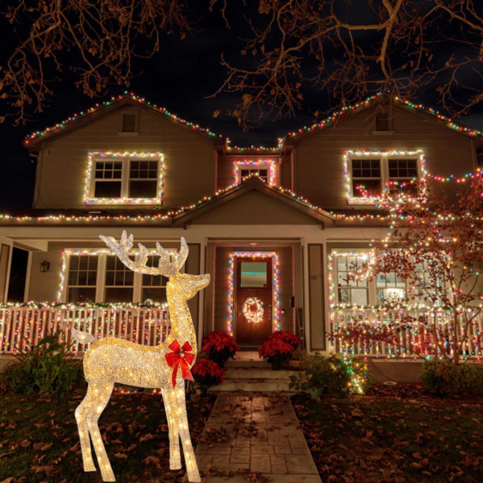 🔥 LED Deer Lighting