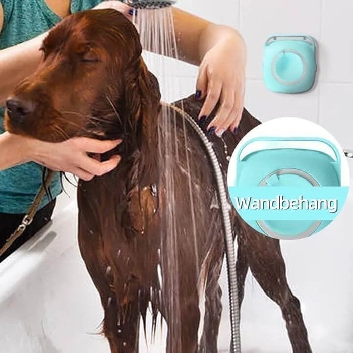 🧼🧼Bathroom 🐶Dog Cat🐱 Bath Brush Massage Gloves Soft Safety Silicone Comb Pet Accessories❤️❤️