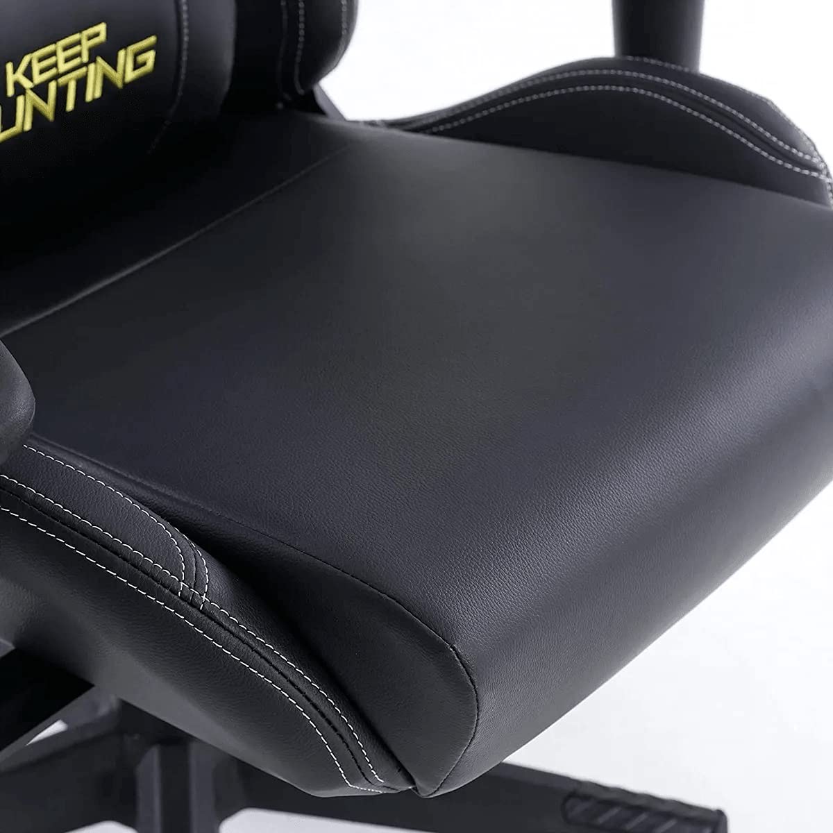 OCELOT GAMING Silla Gamer OGS-01, Base de plástico con descansa Brazos Ajustables y un ángulo de inclinación máxima de 155°, Incluye cojín Lumbar y Cervical - Soporta hasta 150Kg