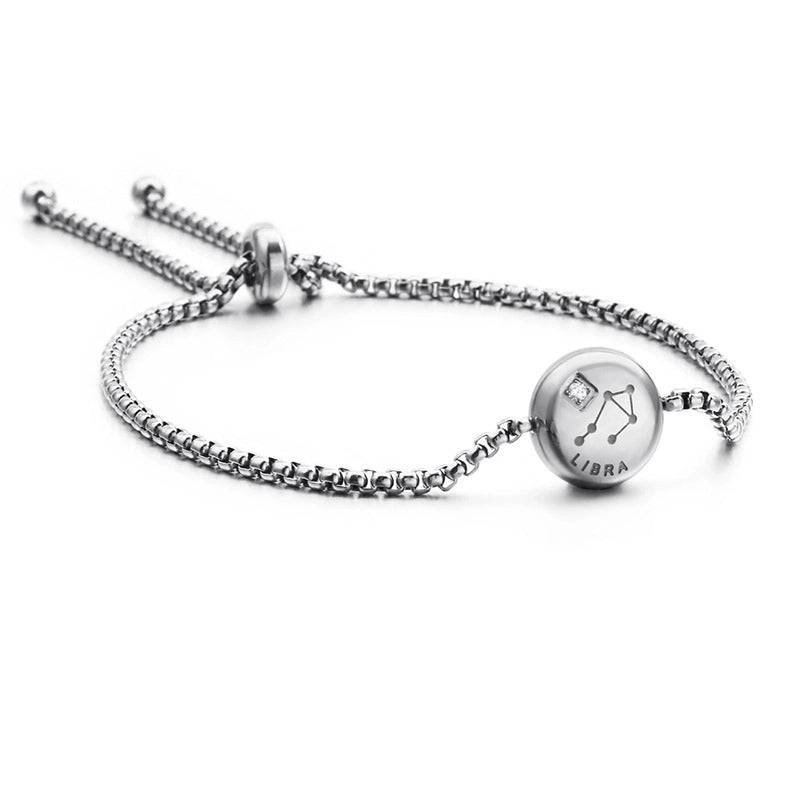 Minimalist Constellation Titanium Steel Rhinestones Bracelets In Bulk