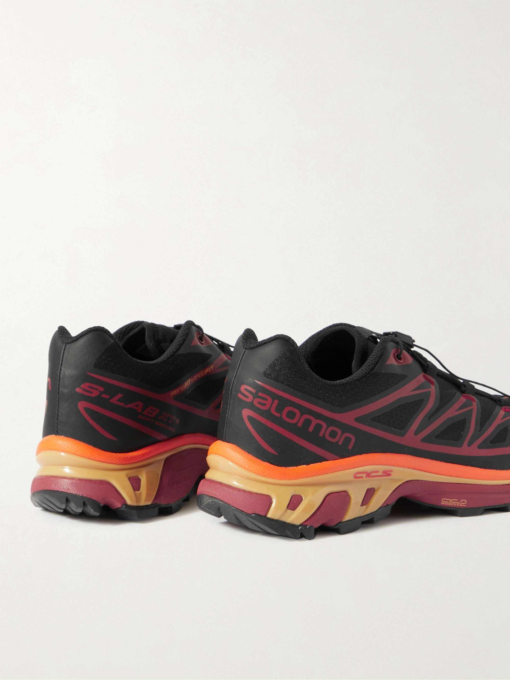 wxl-SALOMÓN Zapatillas deportivas de malla con detalles de goma XT-6