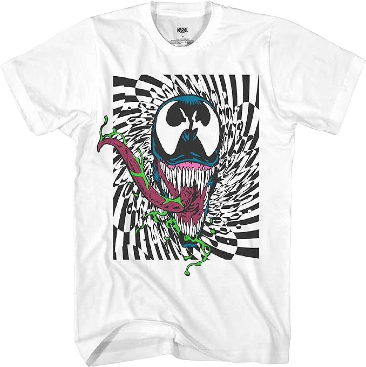 Venom Retro Illusion Marvel Comics T-Shirt