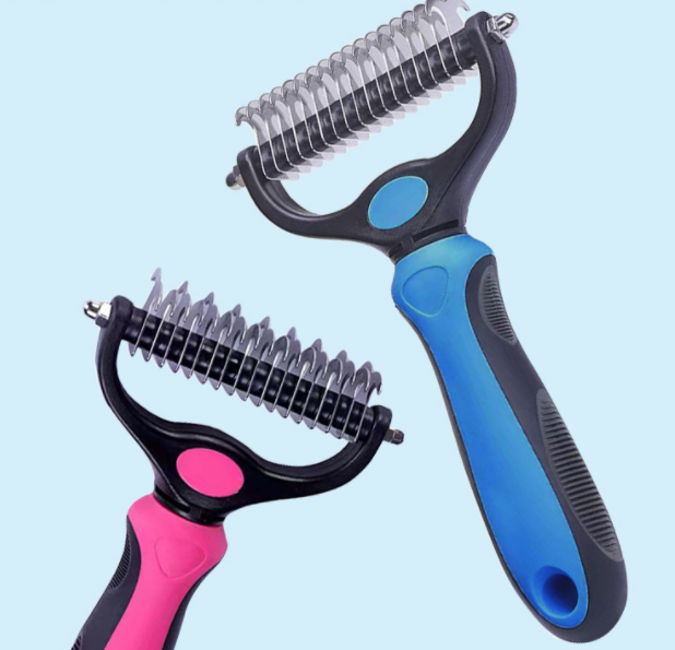 Double Sided Deshedding Brush