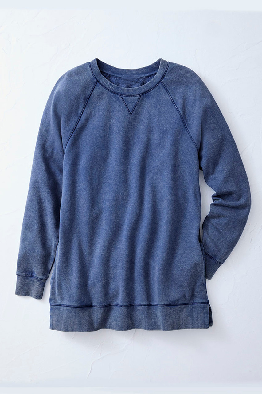 Colorwash Tunic Sweatshirt