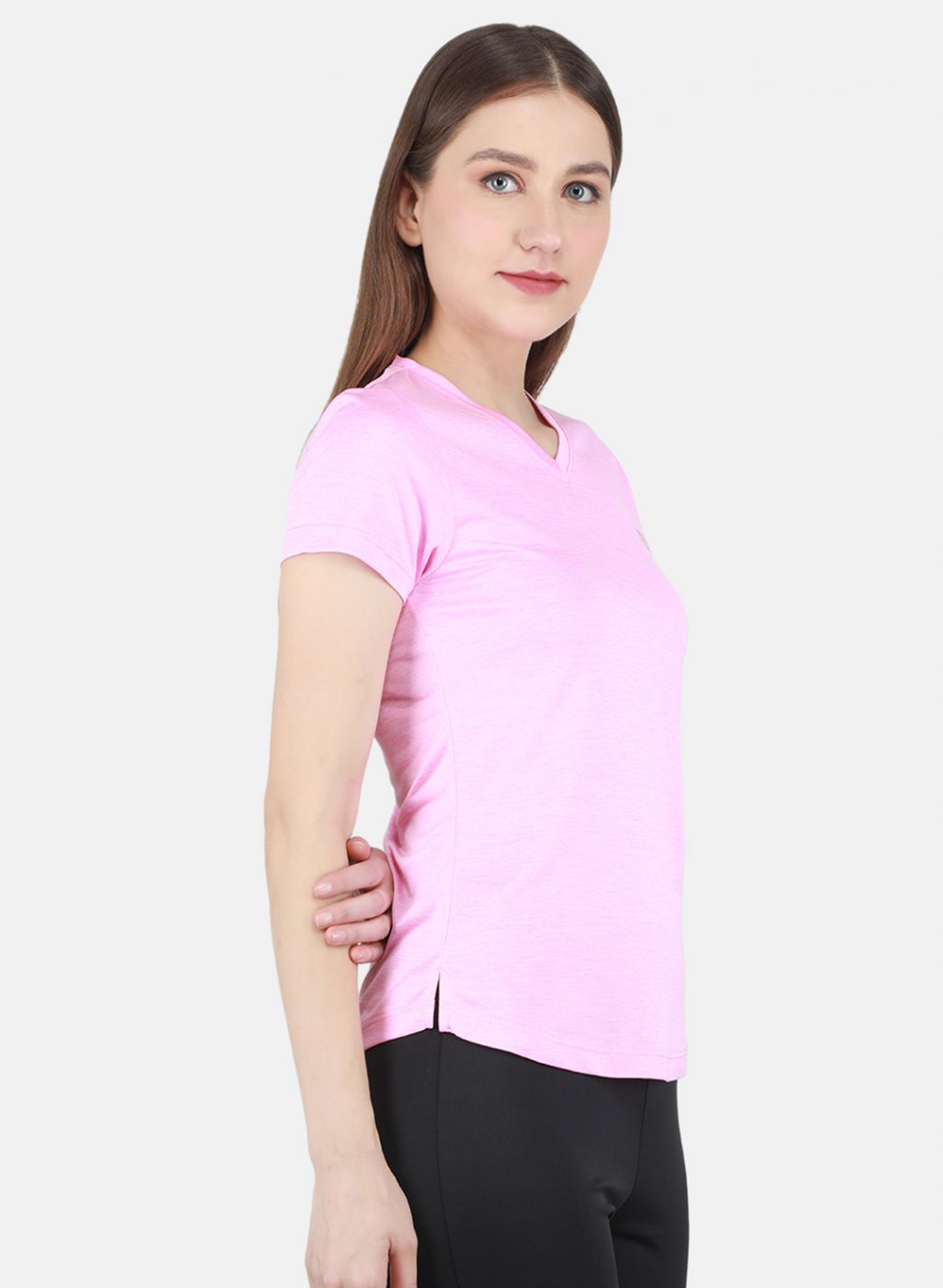 Women Pink Solid Top