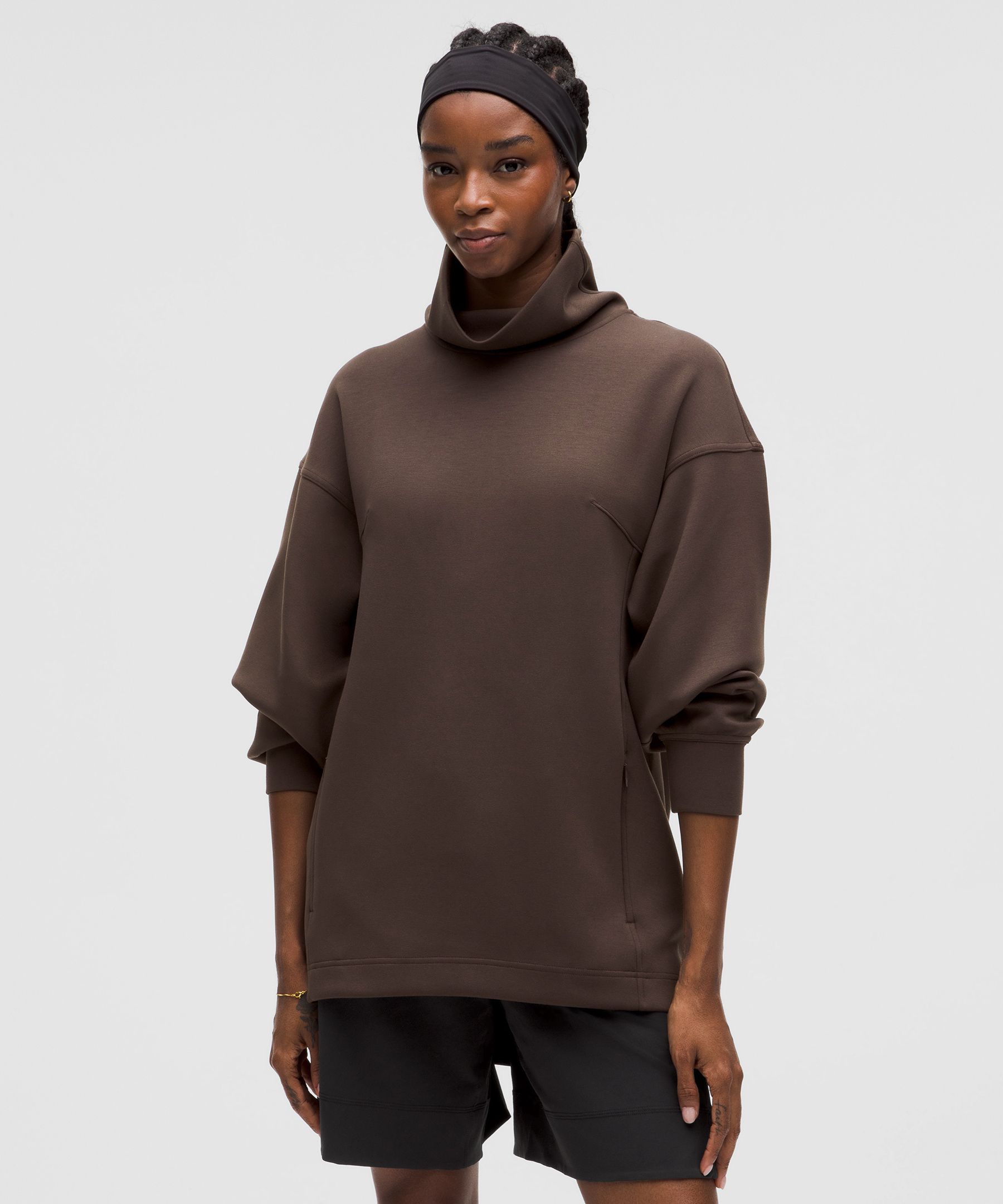 Modal-Blend Turtleneck Tunic