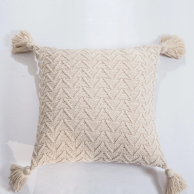 Casual Solid Color Polyester Pillow Cases