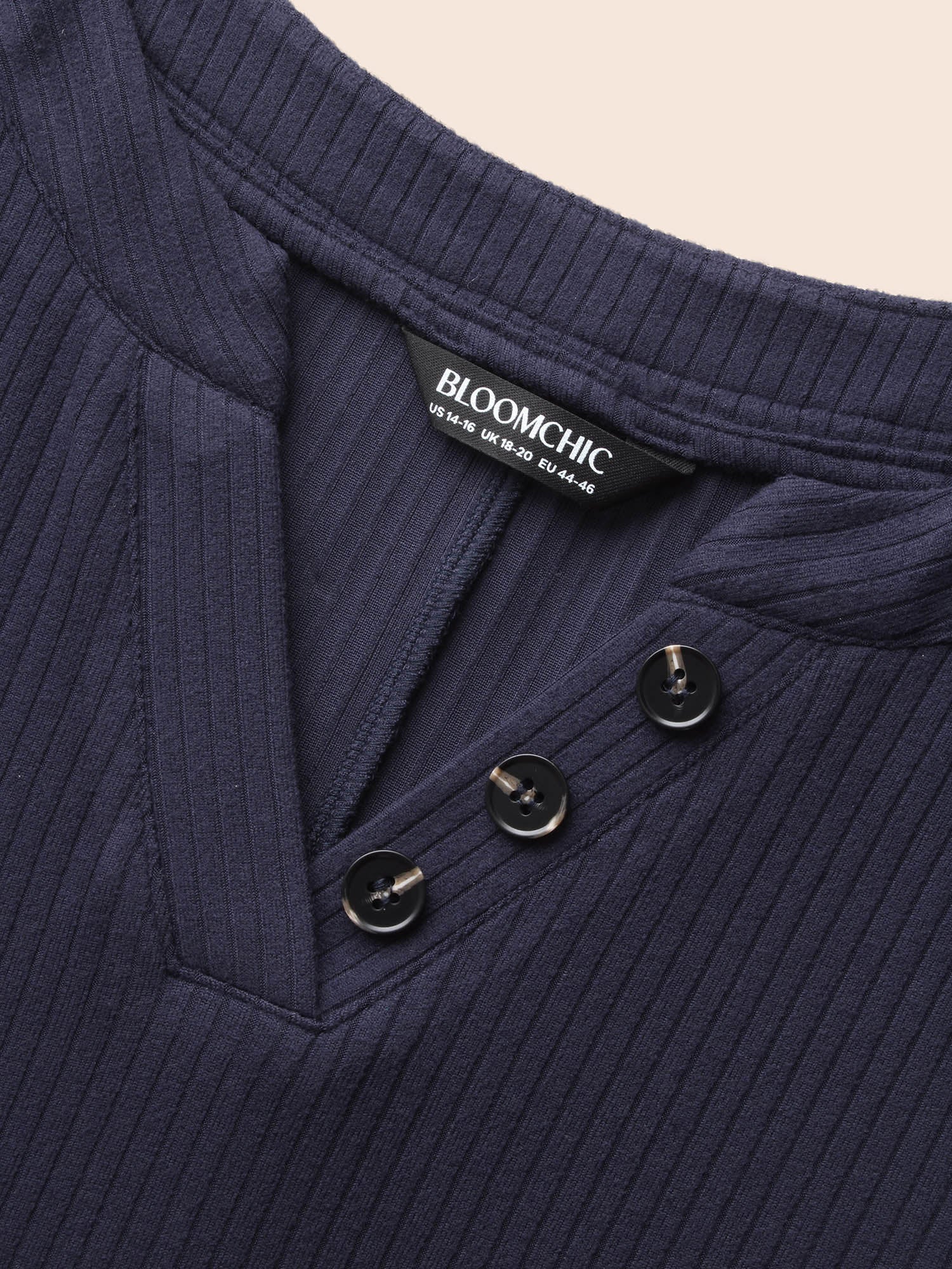 Supersoft Essentials Notched Neck Midi Dress