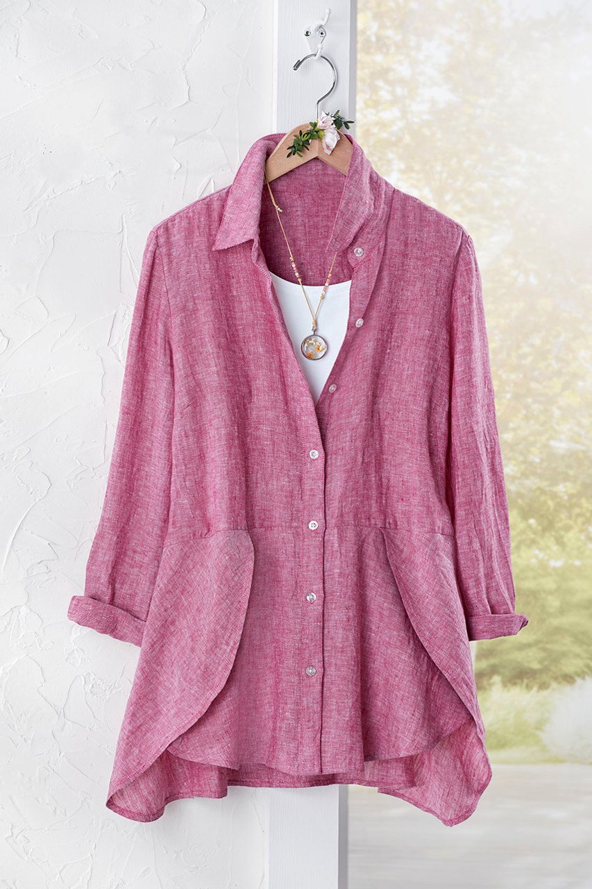 Breezy Days Linen Tunic