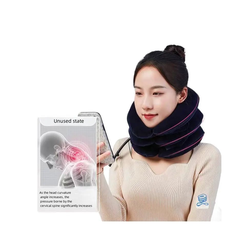 AIR NECK TRACTION RELIVE PAIN COLLAR