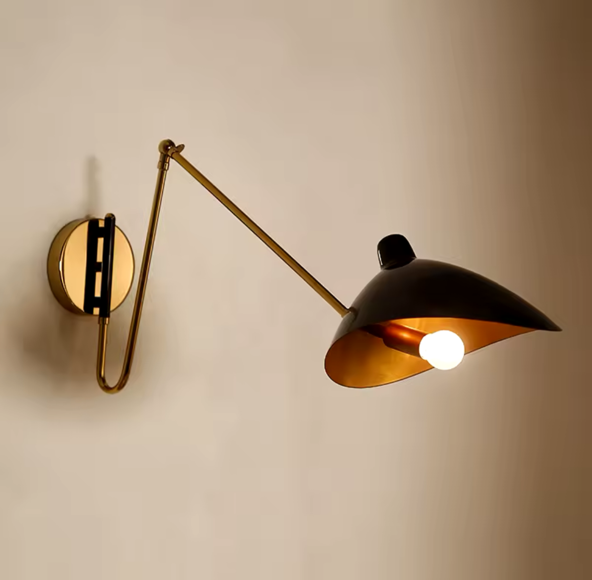 Modern Adjustable Bedside Wall Lamp