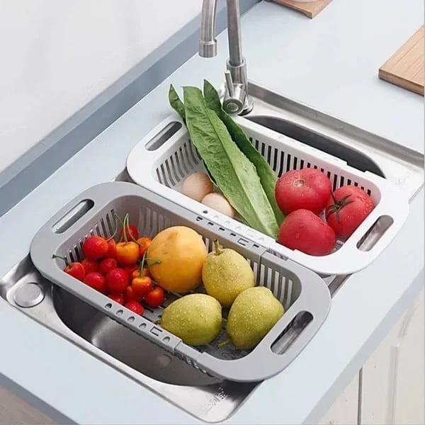 🔥49% OFF🔥 New Adjustable Dish Drainer on the sink💝