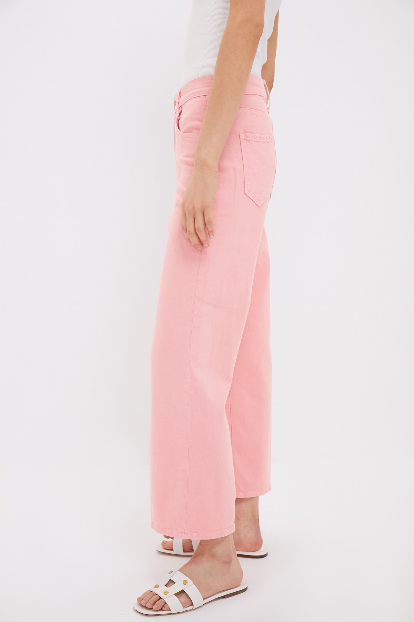 Candlelight Peach Long Time No See The Mid Rise Maven Ankle