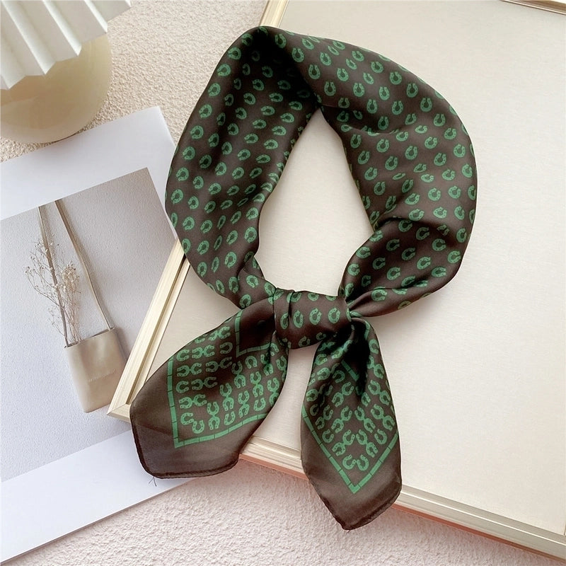 70 Small Square Scarf Silk Scarf Autumn And Winter Gauze Scarf