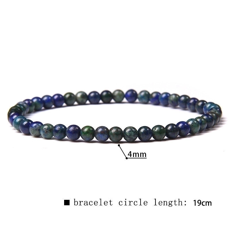 Minimalist Marble Natural Stone Beaded Bracelets