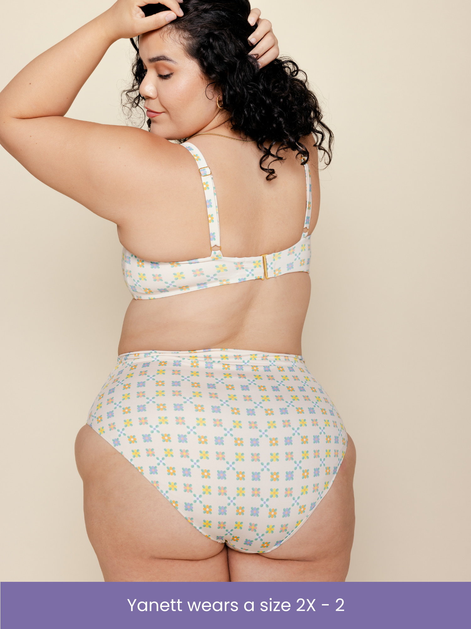 High Waisted Full Coverage Bottoms in Prairie