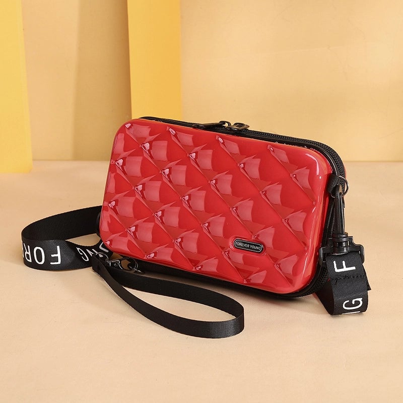 Women's PVC Letter Streetwear Zipper Phone Wallets