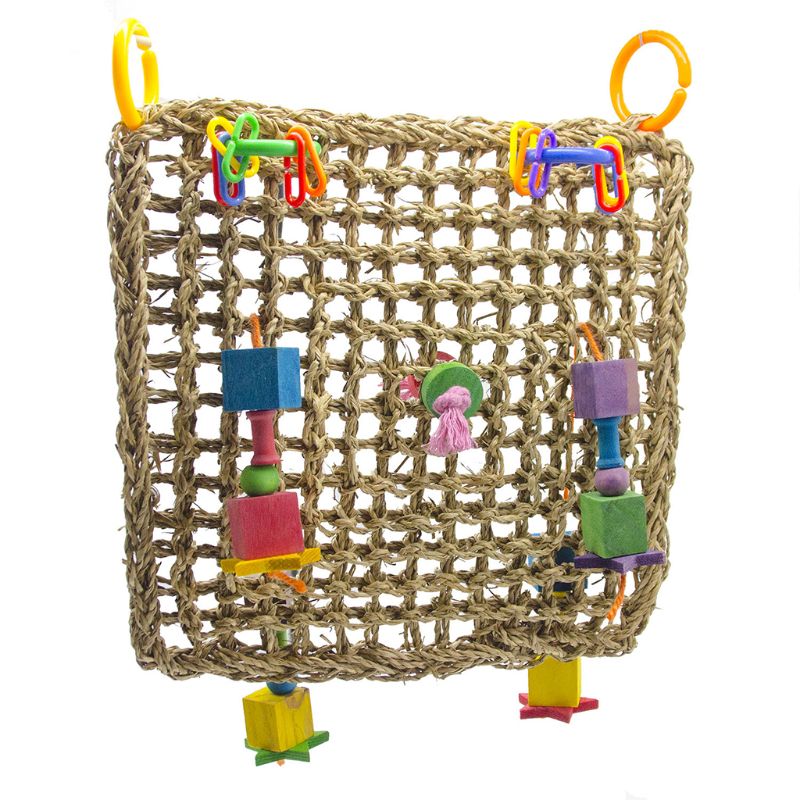 Braid Rope Net Bird Toy