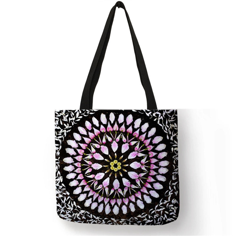 Women's Medium Polyester Geometric Basic Classic Style Square Open Shoulder Bag