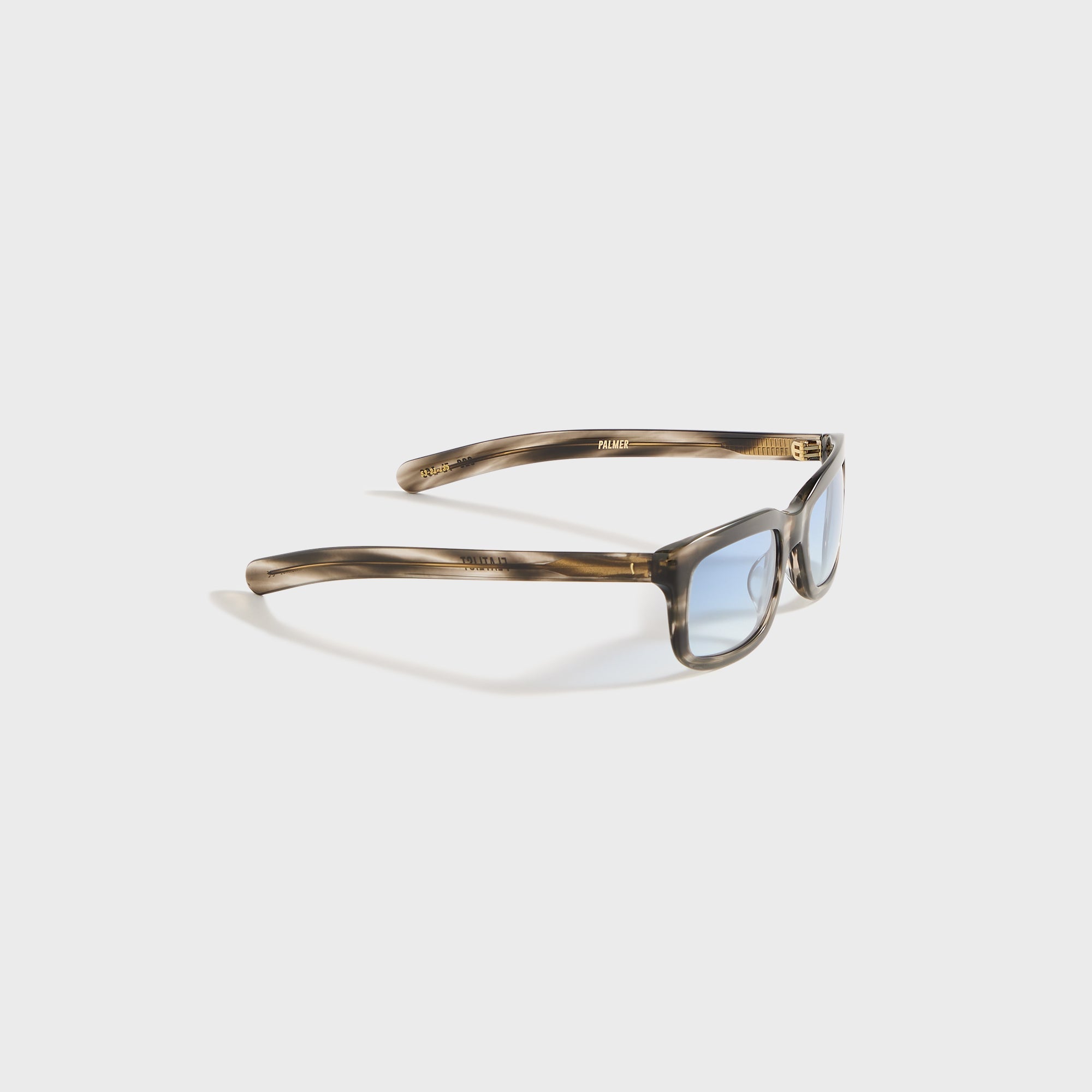 Flatlist Palmer - Grey Havana / Blue Gradient Lens