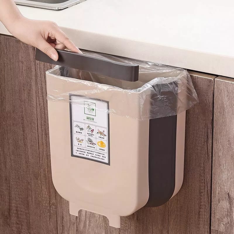 FOLDABLE CABINET TRASH BIN