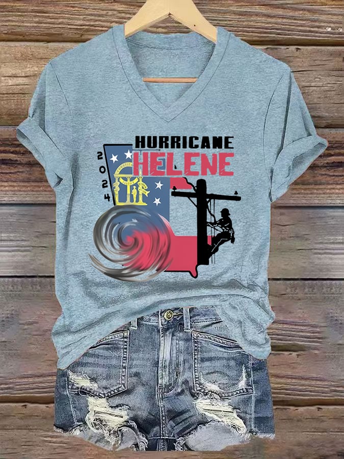 Hurricane Helen Disaster Relief Women's T-Shirt