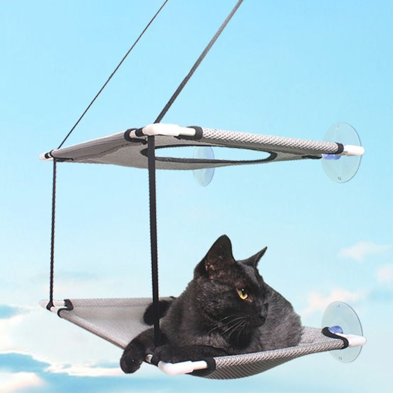 Double Layer Suction Cat Bed