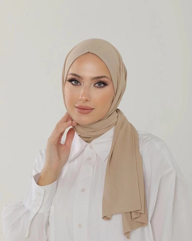 Unisex Minimalist Solid Color Polyester Kerchief